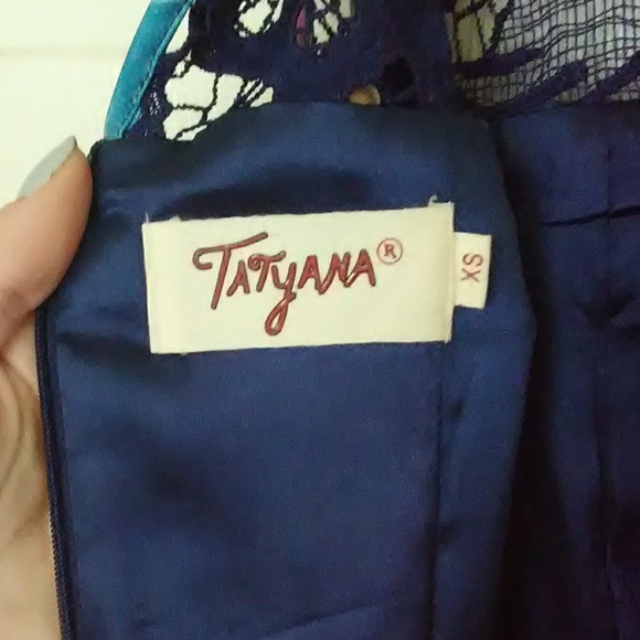 Floral Print A-Line Dress - Picture 4 of 4